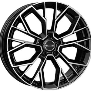 MAK STILO-D Fényes fekete Polírozott 10X21 5 X112 ET58 57,1