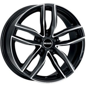 MAK SARTHE BLACK MIRROR 8X18 5 X112 ET42 66,45