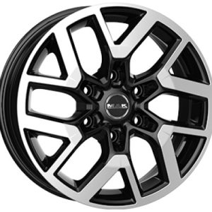 MAK GRAVEL Fényes fekete Polírozott 6,5X16 6 X139,7 ET46 92,3