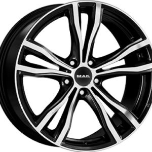 MAK X-MODE Fényes fekete Polírozott 10X21 5 X112 ET50 66,6