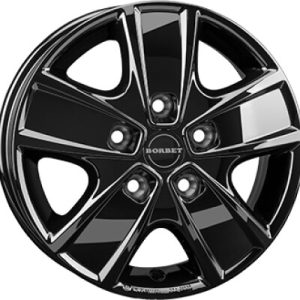 Borbet CWG Fényes fekete 6X16 5 X130 ET68 78,1