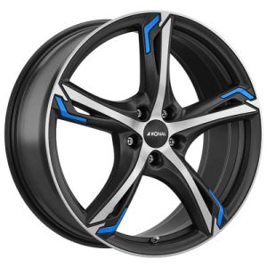 RONAL R62 MBDC-Blue 8,5X20 5 X112 ET50 76,8
