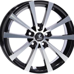 IT Wheels ALICE Fényes fekete Polírozott 7,5X18 5 X115 ET41 70,2