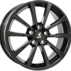 IT Wheels 2 ALICE Fényes fekete 7,5X18 5 X114,3 ET40 74,1