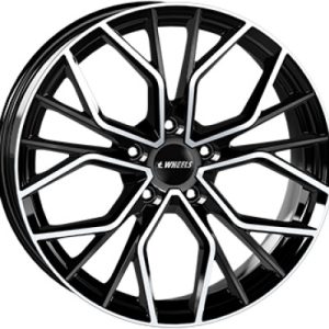 IT Wheels TIARA Fényes fekete Polírozott 8X18 5 X112 ET45 66,5