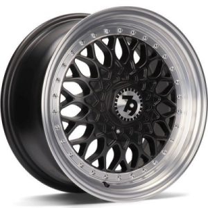 seventy9 SV-E Matt fekete Polírozott LIP 7X15 4 X100 ET30 67,1