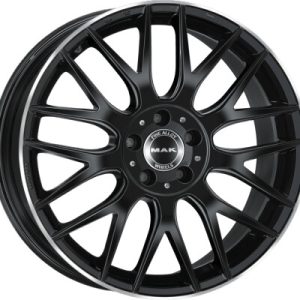 MAK ARROW-D Fényes fekete Polírozott LIP 9,5X20 5 X112 ET50 66,6