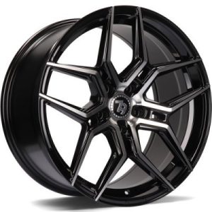 seventy9 SV-B Fényes fekete Polírozott 8X18 5 X114,3 ET40 73,1