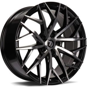 seventy9 SV-C Fényes fekete Polírozott 8X18 5 X112 ET45 66,6