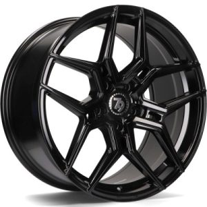seventy9 SV-B Fényes fekete 7,5X17 5 X108 ET42 67,1