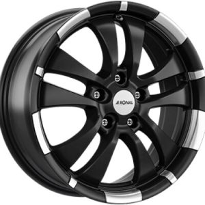 RONAL R59 Tompa fekete Polírozott 7,5X17 5 X112 ET48 76