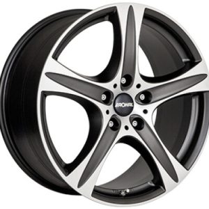 RONAL R55 SUV Tompa fekete Polírozott 8,5X18 5 X108 ET45 76