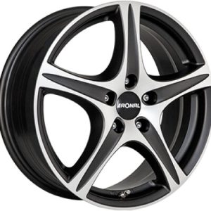 RONAL R56 Tompa fekete Polírozott 6,5X16 4 X100 ET45 68
