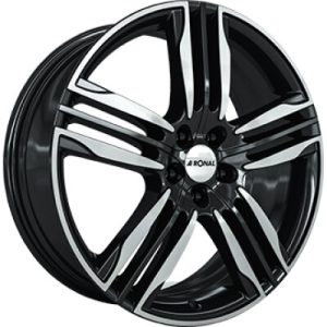 RONAL R58 Fényes fekete Polírozott 8X20 5 X105 ET40 56,6
