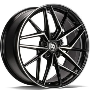 seventy9 SCF-I Fényes fekete Polírozott 8X18 5 X120 ET30 72,6