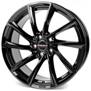 Borbet Borbet VTX fekete fényes 8X18 5 X112 ET48 66,6