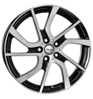 Brock eB1 SGVP - Fényes fekete polírozott 5X19 5 X112 ET28 66,5