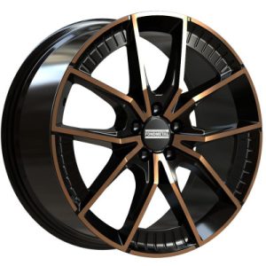Fondmetal ELATHA (FMI11) Fényes fekete bronz Machined 8,5X19 5 X112 ET21 66,5