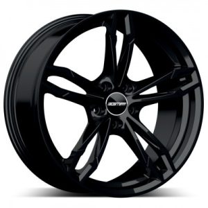 GMP Dea Fényes fekete 9X18 5 X120 ET44 72,6