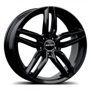 GMP FASTEN Fényes fekete 8,5X20 5 X112 ET45 66,6