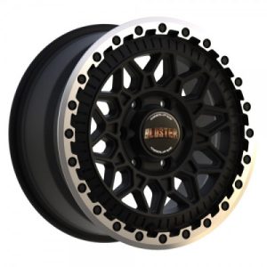 Fondmetal BLUSTER (8400) MATT Fekete Machined LIP 8X18 6 X135 ET40 87,1