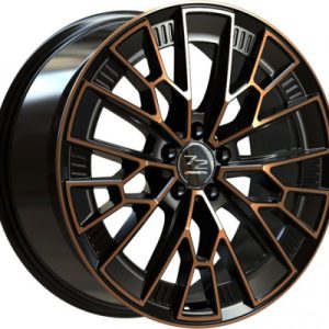 Fondmetal 1972 (8300) Fényes fekete bronz Machined 10,5X20 5 X130 ET59 71,6