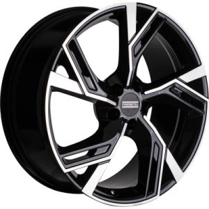 Fondmetal ATENA (FMI07) GLOSSY BLACK PARTIAL MACHINED 8,5X20 5 X108 ET45 63,34