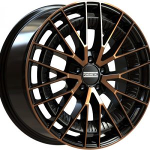 Fondmetal KARI (FMI12) Fényes fekete bronz Machined 10X21 5 X112 ET55 66,5