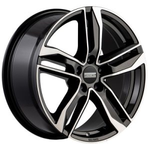 Fondmetal HEXIS (FMI01) Fényes fekete Machined 8X18 5 X112 ET48 57,1