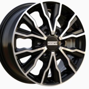 Fondmetal PRO2 (8600) Fényes fekete Machined 7X17 6 X120 ET48 74,5