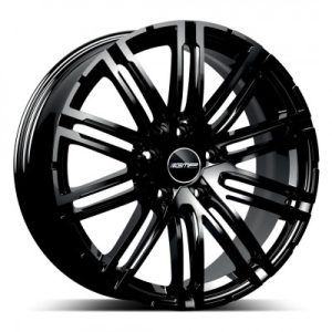 GMP Targa Fényes fekete 10X21 5 X112 ET30 66,5