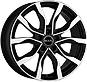 MAK HIGHLANDS Fényes fekete Polírozott 8,5X20 5 X120 ET33 63,4