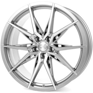 Brock B42 FGP - Vas szürke polírozott 9,5X20 5 X120 ET42 72,6