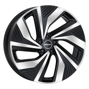 MAK ELECTRA Fényes fekete Polírozott 7,5X20 5 X114,3 ET34 66,1