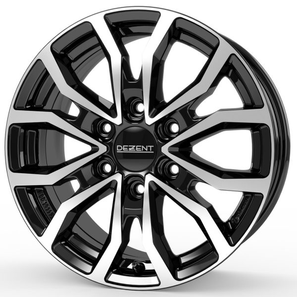 DEZENT KC Sötét fekete Polírozott 6,5X17 6 X130 ET62 84,1
