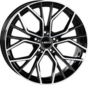 IT Wheels TIARA Fényes fekete Polírozott 8X18 5 X100 ET35 57,1