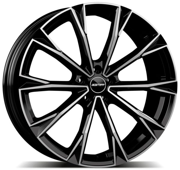 GMP TOTALE Fekete Diamond 8,5X21 5 X112 ET25 66,5