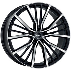MAK UNION Fényes fekete Polírozott 10X22 5 X112 ET32 66,4
