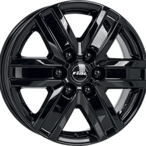RIAL TRANSPORTER 6 Fényes fekete 7X17 6 X139,7 ET57 92,4
