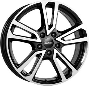 Alutec TORMENTA Fényes fekete polírozott 8X18 5 X112 ET38 66,5