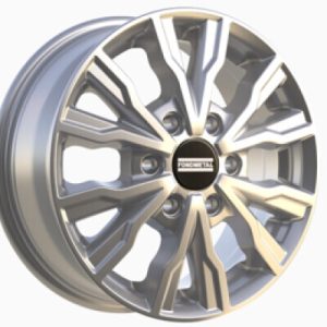 Fondmetal PRO2 (8600) Fényes ezüst 6,5X16 6 X120 ET50 74,5