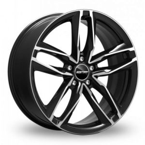 GMP Atom Fekete Polírozott 7,5X17 5 X112 ET35 66,45