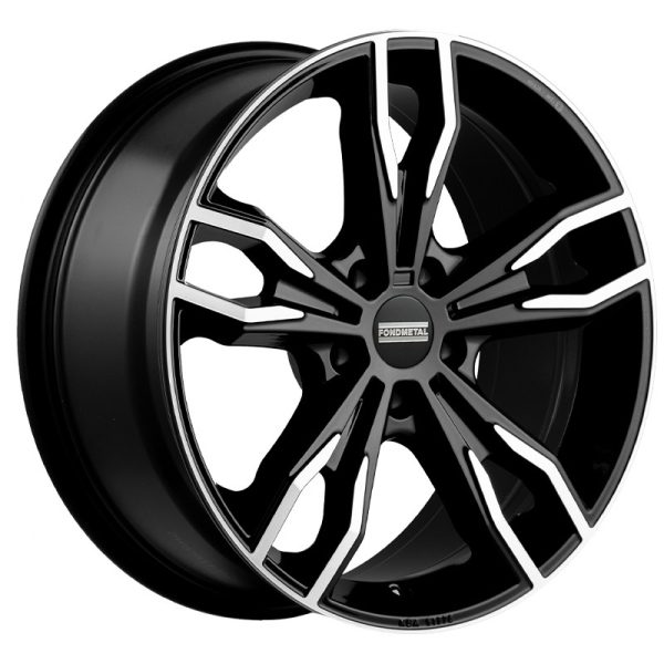 Fondmetal ALKE (FMI02) Fényes fekete machined 9X19 5 X120 ET29 72,5
