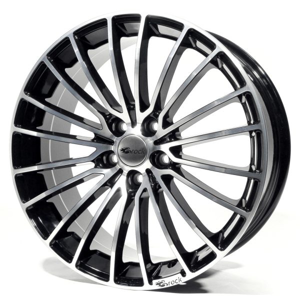 Brock B24 SGVP - Fényes fekete polírozott 8,5X20 5 X114,3 ET42 72,6