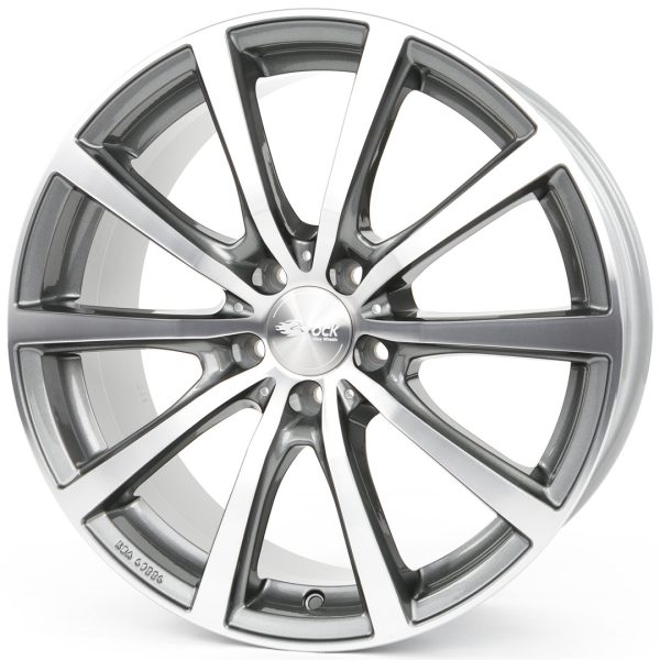 Brock B32 HGVP - Himalaya szürke polírozott 9,5X19 5 X108 ET27 63,4