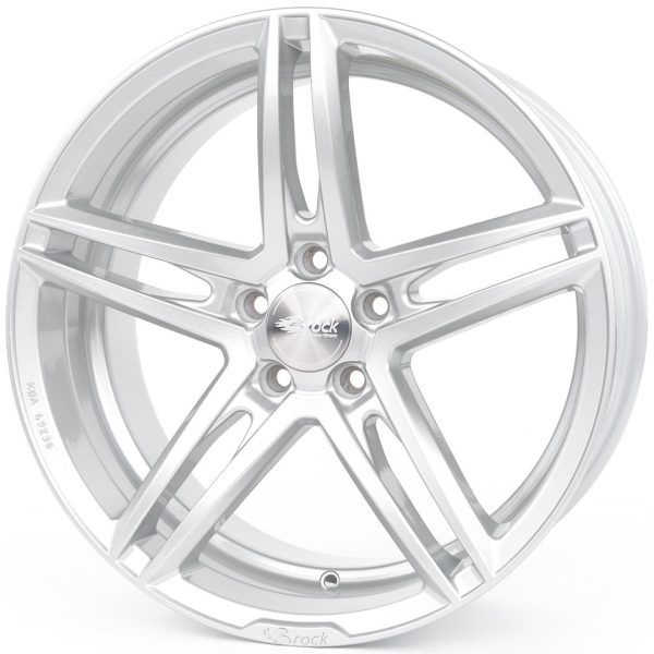 Brock B33 KS - Ezüst 8,5X19 5 X112 ET30 66,6