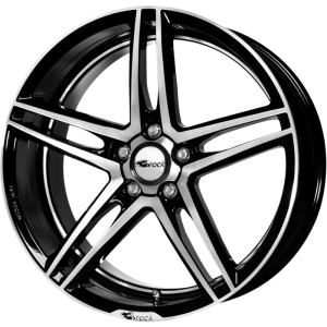 Brock B33 SGVP - Fényes fekete polírozott 8,5X19 5 X114,3 ET45 72,6