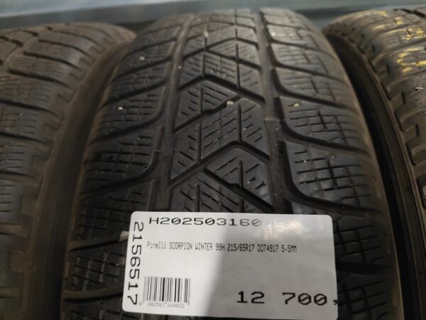 Pirelli SCORPION WINTER 215/65R17 99 H Személyautó | Téli   DOT4917