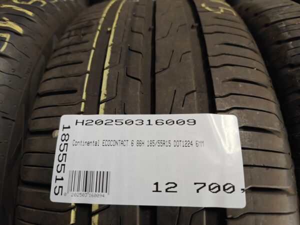 Continental ECOCONTACT 6 185/55R15 86 H Személyautó | Nyári   DOT1224