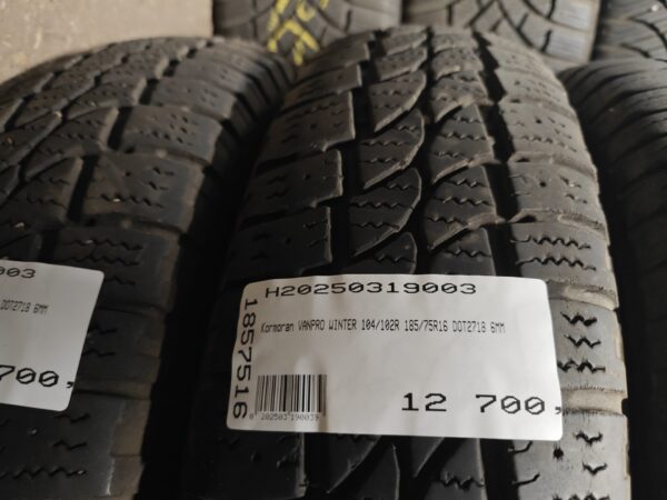 Kormoran VANPRO WINTER 185/75R16 104/102 R Kisáruszállító | Téli   DOT2718